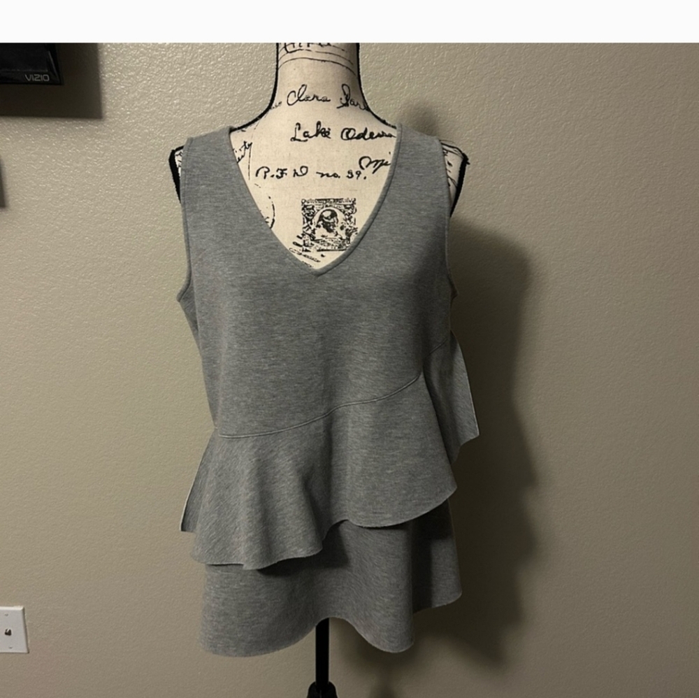 LIVI Lane Bryant Workout Peplum Top